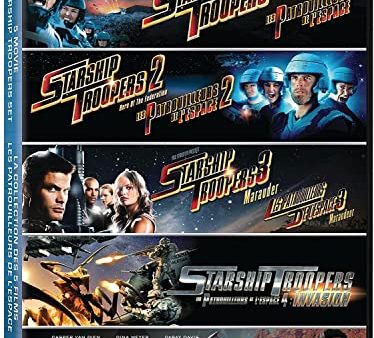 STARSHIP TROOPERS: 5 FILM COLLECTION (STARSHIP TROOPERS   STARSHIP TROOPERS 2: HERO OF THE FEDERATION   STARSHIP TROOPERS 3: MARAUDER   STARSHIP TROOPERS: INVASION   STARSHIP TROOPERS: TRAITOR OF MARS) (BILINGUAL) Hot on Sale