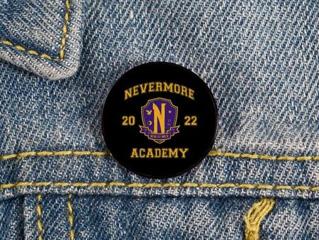 WEDNESDAY: NEVERMORE 2022 (BLACK) - PIN Hot on Sale