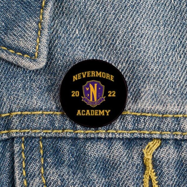 WEDNESDAY: NEVERMORE 2022 (BLACK) - PIN Hot on Sale