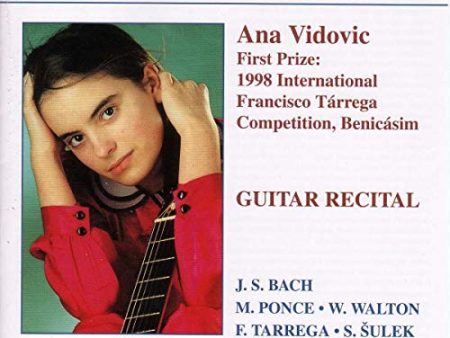 ANA VIDOVIC - GUITAR RECITAL BY ANA VIDOVIC (CD) Online now