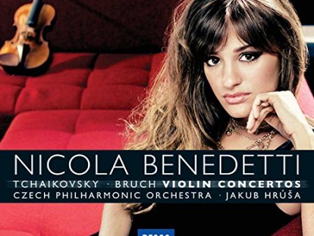 BENEDETTI   CZECH PHIL ORCH   HRUSKA - TCHAIKOVSKY: VLN CTO   BRUCH: VLN CTO (CD) For Cheap