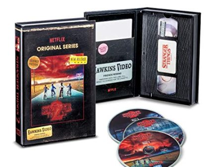 STRANGER THINGS SEASON 2 BLU-RAY AND DVD COLLECTORS EDITION WITH COLLECTIBLE PHOTOS Cheap