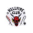 STRANGER THINGS: HELLFIRE CLUB (WHITE BACKGROUND)(ENAMEL) - PIN For Discount