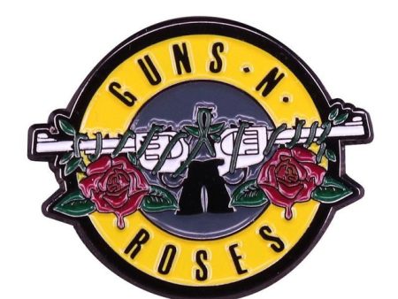 GUNS N ROSES (ENAMEL) - PIN Online Sale