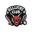 STRANGER THINGS: HELLFIRE CLUB (BLACK BACKGROUND)(ENAMEL) - PIN Fashion