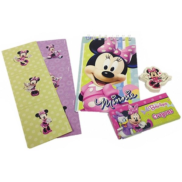 Disney Minnie Mouse Pink Stationery Favor Pack 20pcs Fashion