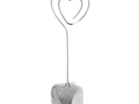 Loving Heart Place Card Holder 3 1 4in Hot on Sale