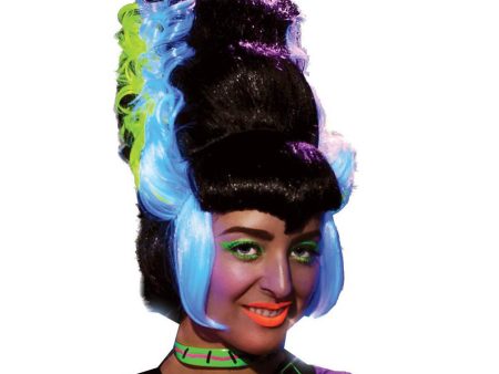 Franken Bride Neon Wig Fashion