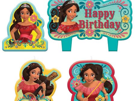 Elena Of Avalor Birthday Candle Set 4pcs Cheap