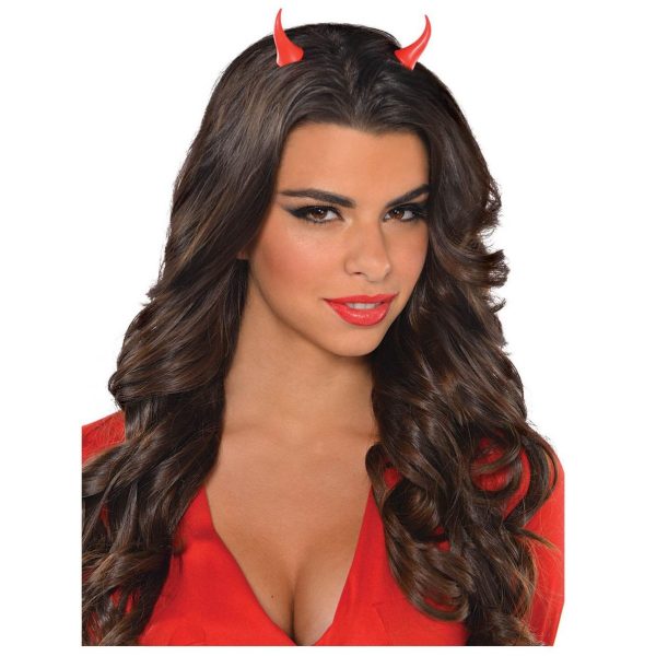 Devil Clip Horns On Plus Size Discount