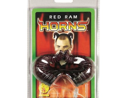 Red Ram Horns Fashion