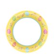 Easter Egg-Cellent Round Paper Plates 7in, 8pcs Hot on Sale