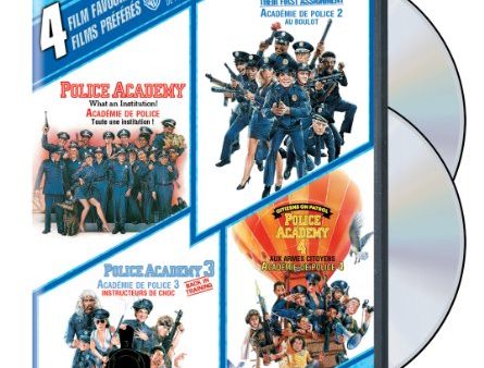 4 FILM FAVORITES: POLICE ACADEMY 1-4 COLLECTION (BILINGUAL) on Sale